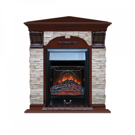 Арочный Мисхор угловой (красное дерево)+Majestic Black