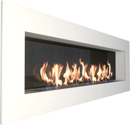 Биокамин ZeFire Elliot 1800 белый со стемалитом по цене 68 800 руб.