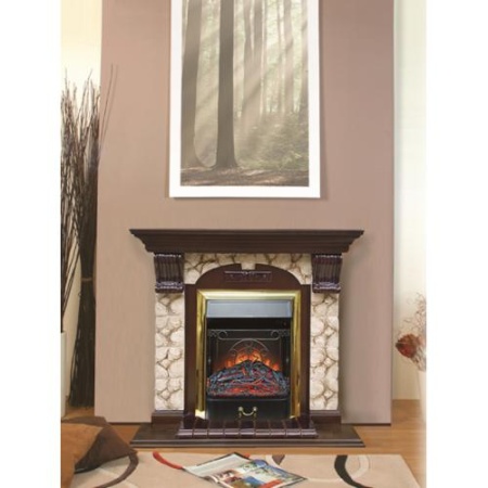 Арочный Карелия (дуб)+Fobos Brass