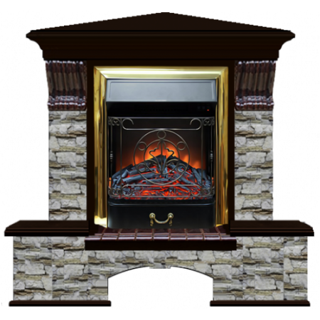 Бостон К Алтай угловой (венге)+Majestic Brass Бостон К Алтай угловой (венге)+Majestic Brass